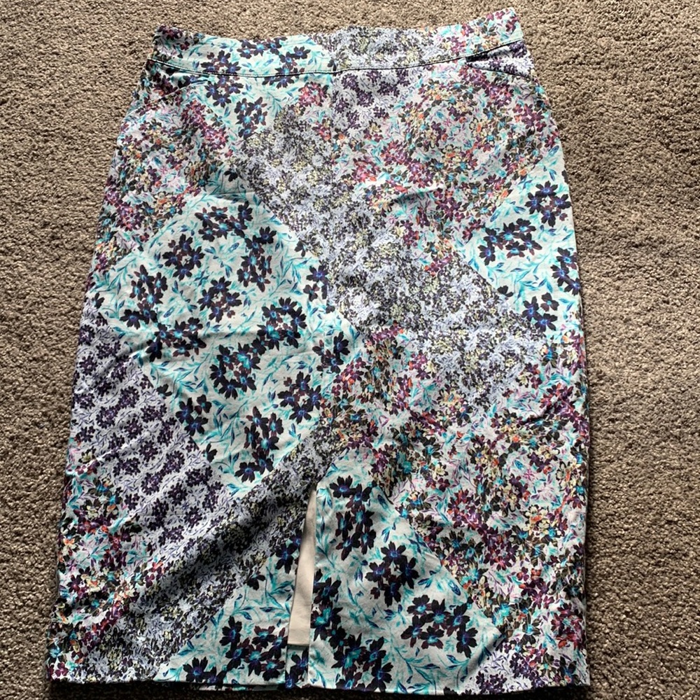 Cute Patterend LaVi midi pencil skirt